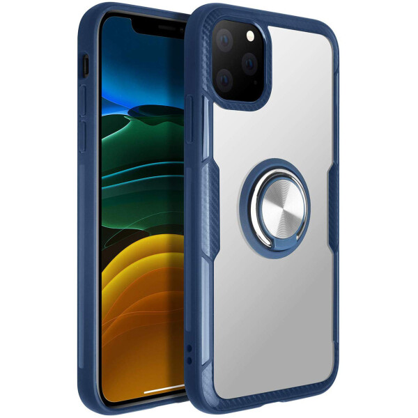 

TPU+PC чехол Deen CrystalRing под магнитный держатель для Apple iPhone 11 Pro (5.8")
