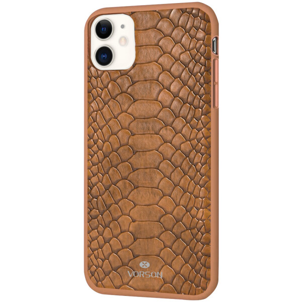 

Кожаная накладка VORSON Snake series для Apple iPhone 11 (6.1")
