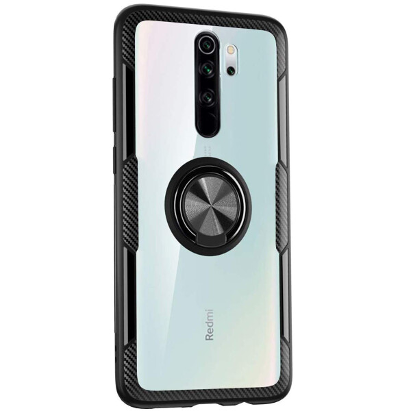 

TPU+PC чехол Deen CrystalRing под магнитный держатель для Xiaomi Redmi Note 8 Pro