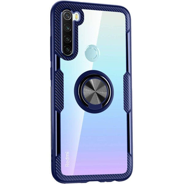

TPU+PC чехол Deen CrystalRing под магнитный держатель для Xiaomi Redmi Note 8