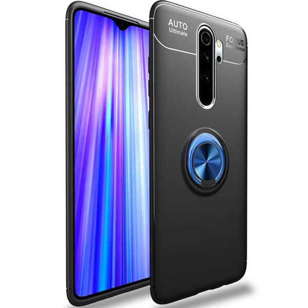 

TPU чехол Deen ColorRing под магнитный держатель для Xiaomi Redmi Note 8 Pro