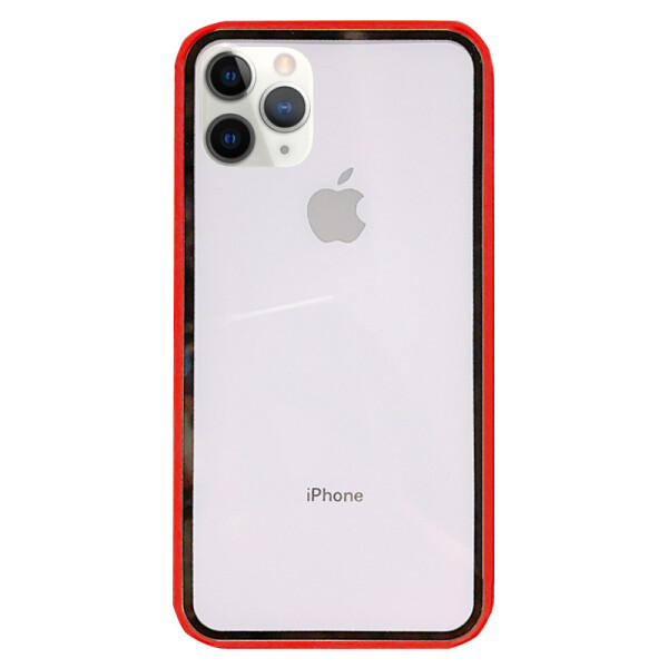 

Прозрачный TPU+PC чехол Epic с цветным бампером для Apple iPhone 11 Pro Max (6.5")