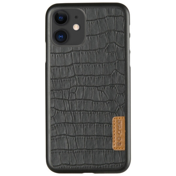 

Кожаная накладка G-Case Crocodile Dark series для Apple iPhone 11 (6.1")