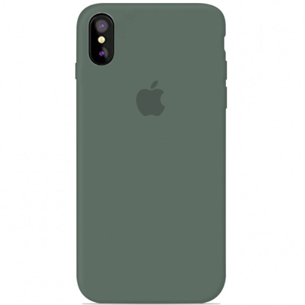 

Чехол Silicone case (A) (с закрытым низом) для Apple iPhone X (5.8") / XS (5.8")