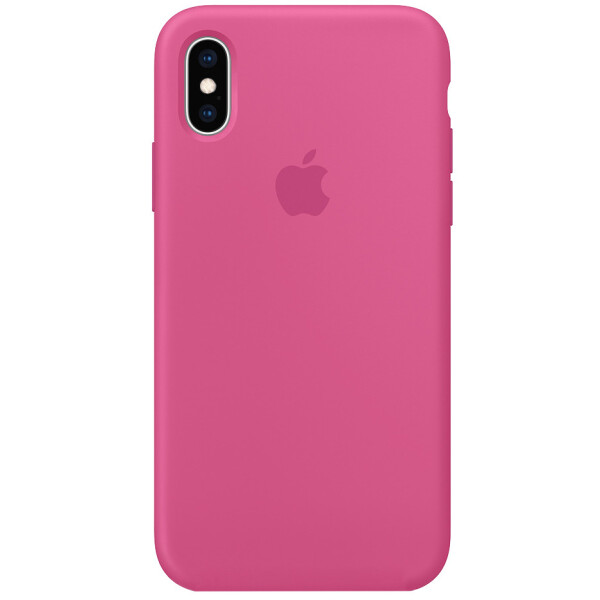 

Чехол Silicone case (A) (с закрытым низом) для Apple iPhone X (5.8") / XS (5.8")