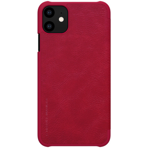 

Кожаный чехол (книжка) Nillkin Qin Series для Apple iPhone 11 (6.1")