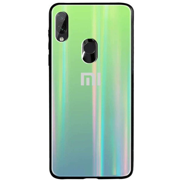 

TPU+Glass чехол Gradient Aurora с лого для Xiaomi Redmi Note 7 / Note 7 Pro / Note 7s
