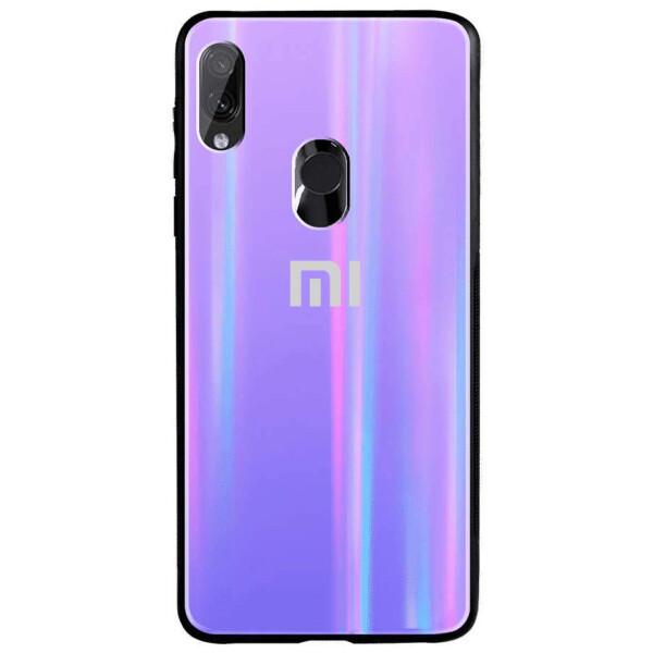 

TPU+Glass чехол Gradient Aurora с лого для Xiaomi Redmi Note 7 / Note 7 Pro / Note 7s