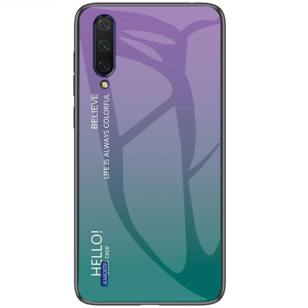 

TPU+Glass чехол Gradient HELLO для Xiaomi Mi A3 (CC9e)