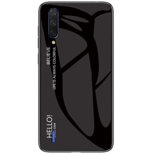 

TPU+Glass чехол Gradient HELLO для Xiaomi Mi A3 (CC9e)