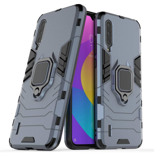

Ударопрочный чехол Transformer Ring под магнитный держатель для Xiaomi Mi CC9 / Mi 9 Lite