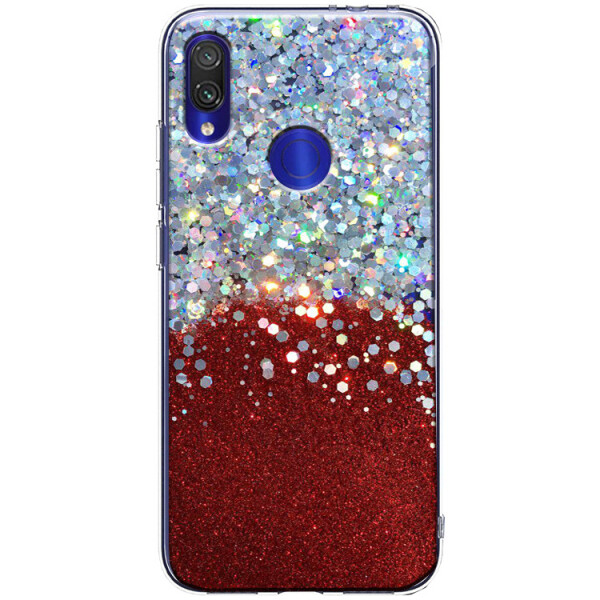 

TPU чехол Galaxy Glitter для Xiaomi Redmi 7