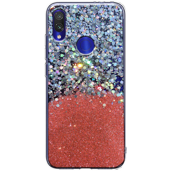 

TPU чехол Galaxy Glitter для Xiaomi Redmi 7