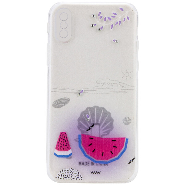 

TPU чехол Luxury Diamond full protective для Apple iPhone X / XS (5.8")