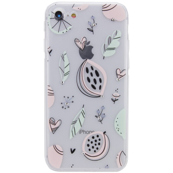 

TPU чехол Luxury Diamond full protective для Apple iPhone 7 / 8 (4.7")