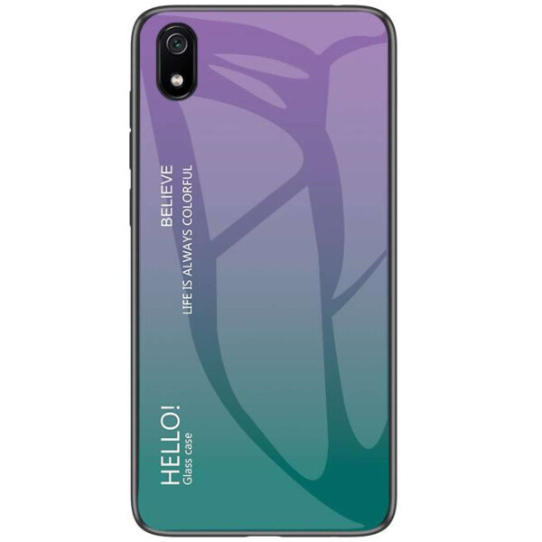 

TPU+Glass чехол Gradient HELLO для Xiaomi Redmi 7A