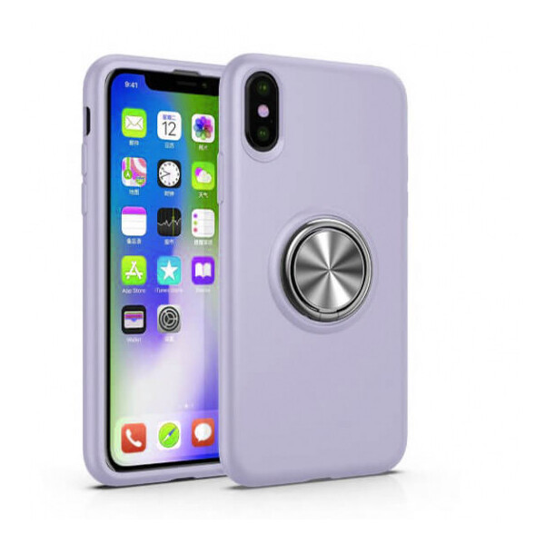 

TPU чехол Summer ColorRing под магнитный держатель для Apple iPhone XS (5.8")