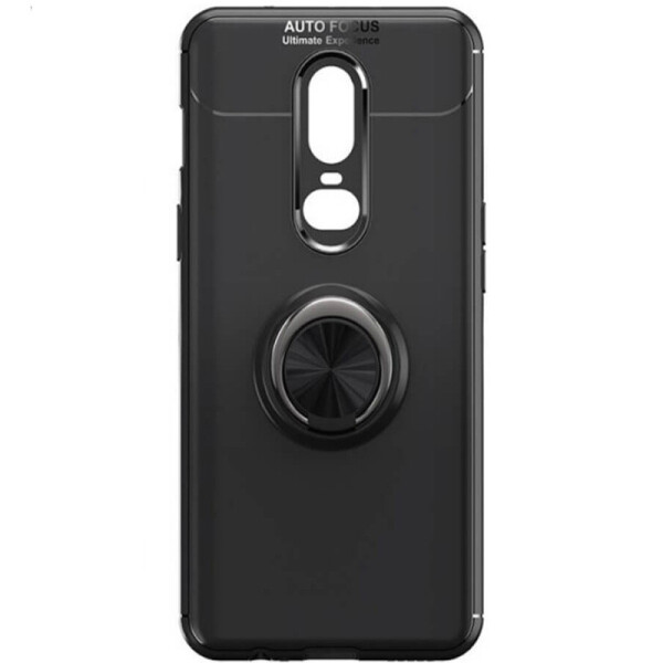 

TPU чехол Deen ColorRing под магнитный держатель для OnePlus 7