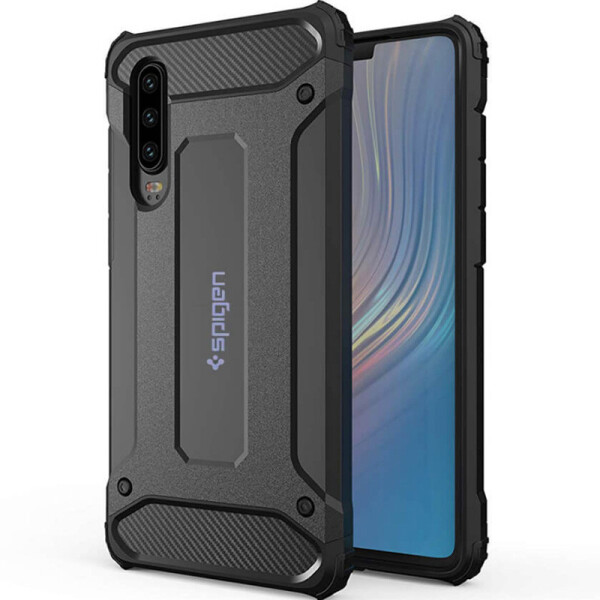 

Бронированный противоударный TPU+PC чехол SPIGEN (HC) для Huawei P30