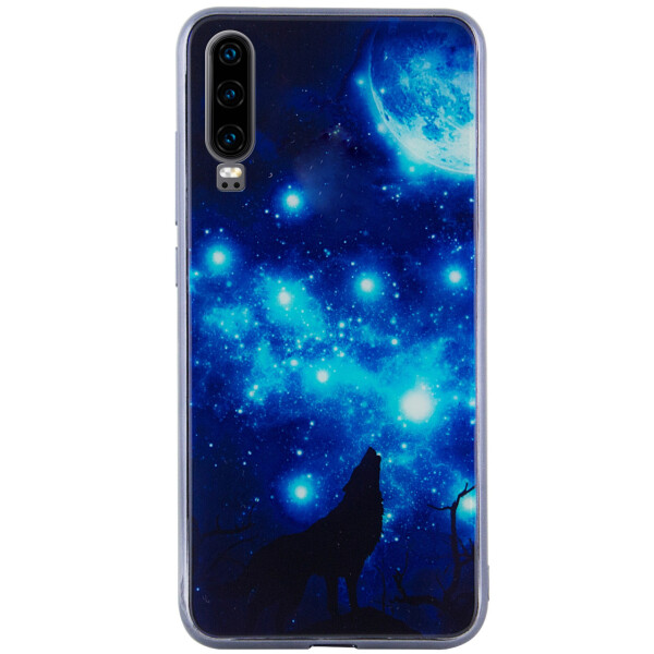 

TPU+Glass чехол Fantasy с глянцевыми торцами для Huawei P30