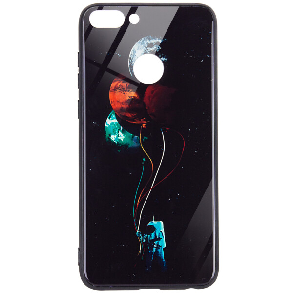 

TPU+Glass чехол светящийся в темноте для Huawei P smart / Enjoy 7S