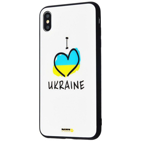 

TPU+Glass чехол Mad series для Apple iPhone X (5.8") / XS (5.8")