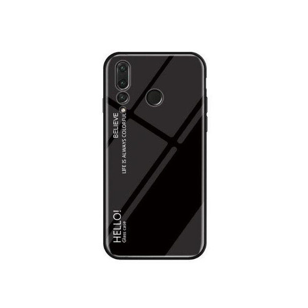 

TPU+Glass чехол Gradient HELLO для Huawei Nova 4