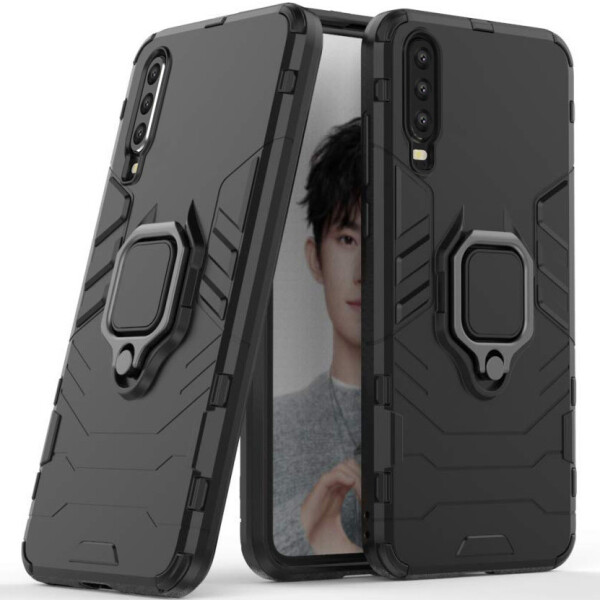 

Ударопрочный чехол Transformer Ring под магнитный держатель для Huawei P30