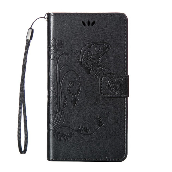 

Кожаный чехол (книжка) Four-leaf Clover с визитницей для Huawei Y9 (2019) / Enjoy 9 Plus
