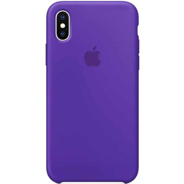 

Чехол Silicone case (A) для Apple iPhone X (5.8") / XS (5.8")