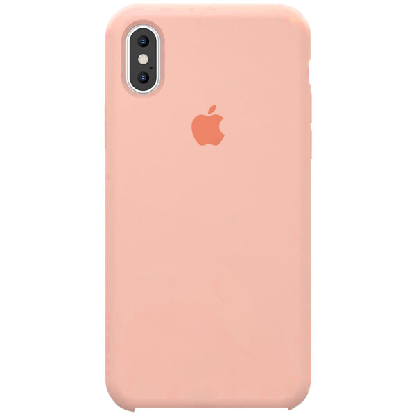 

Чехол Silicone case (A) для Apple iPhone X (5.8") / XS (5.8")