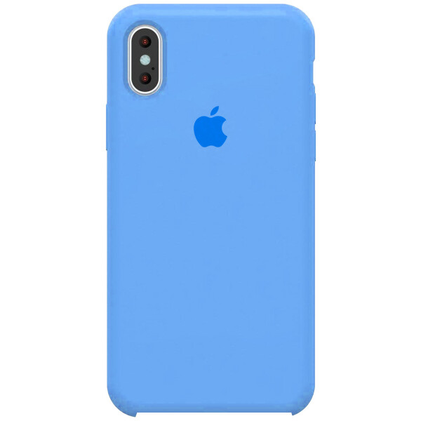 

Чехол Silicone case (A) для Apple iPhone X (5.8") / XS (5.8")