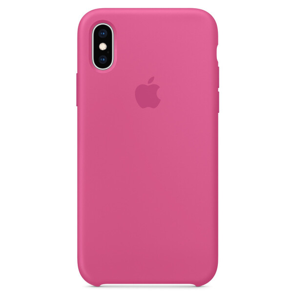 

Чехол Silicone case (A) для Apple iPhone X (5.8") / XS (5.8")