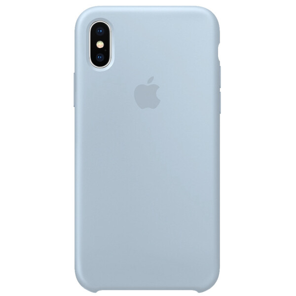 

Чехол Silicone case (A) для Apple iPhone X (5.8") / XS (5.8")