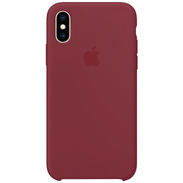

Чехол Silicone case (A) для Apple iPhone XS Max (6.5")