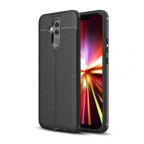 

TPU чехол фактурный (с имитацией кожи) для Huawei Mate 20 lite