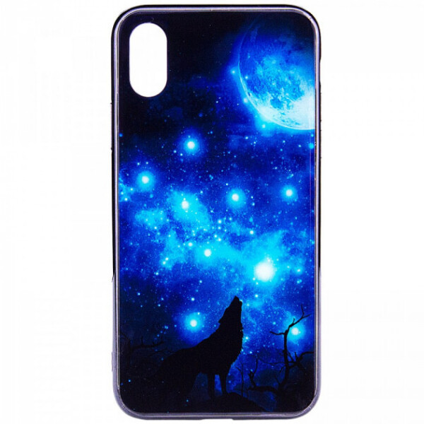 

TPU+Glass чехол Fantasy с глянцевыми торцами для Apple iPhone XS (5.8")