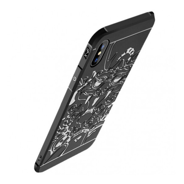 

TPU+PC чехол Черный дракон для Apple iPhone X (5.8") / XS (5.8")