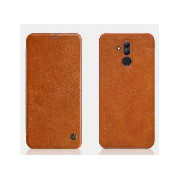 

Кожаный чехол (книжка) Nillkin Qin Series для Huawei Mate 20 lite