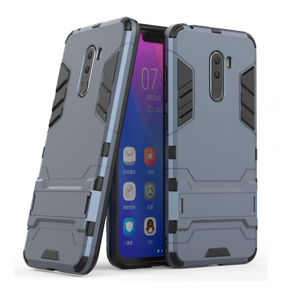

Ударопрочный чехол-подставка Transformer для Xiaomi Poco F1 с мощной защитой корпуса