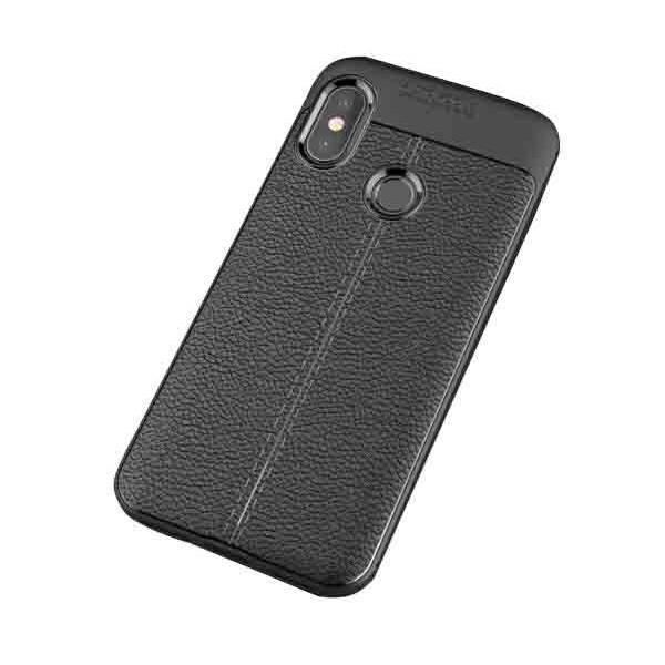 

TPU чехол фактурный (с имитацией кожи) для Xiaomi Redmi S2