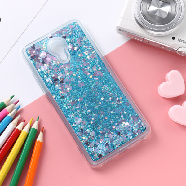 

TPU чехол Liquid hearts для Meizu MX6