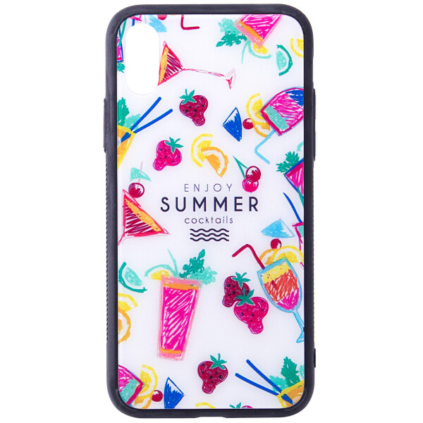 

TPU+Glass чехол YCT для Apple iPhone X (5.8") / XS (5.8")