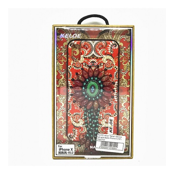 

TPU+PC чехол "Keloe" National Style для Apple iPhone X (5.8") / XS (5.8")