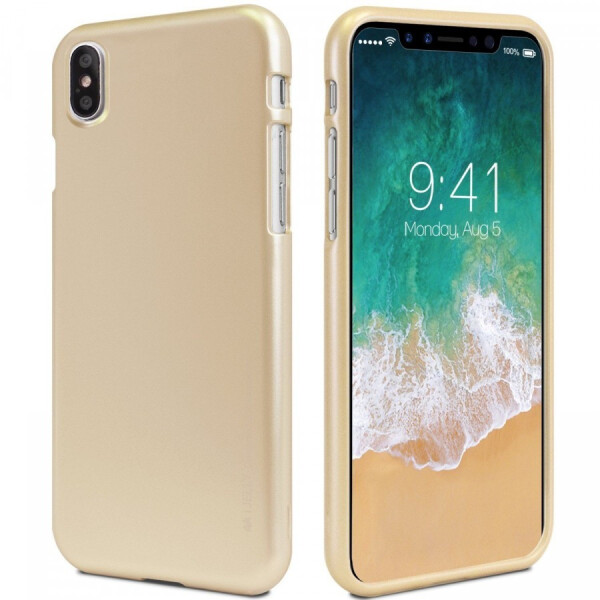 

TPU чехол Mercury iJelly Metal series для Apple iPhone X (5.8") / XS (5.8")