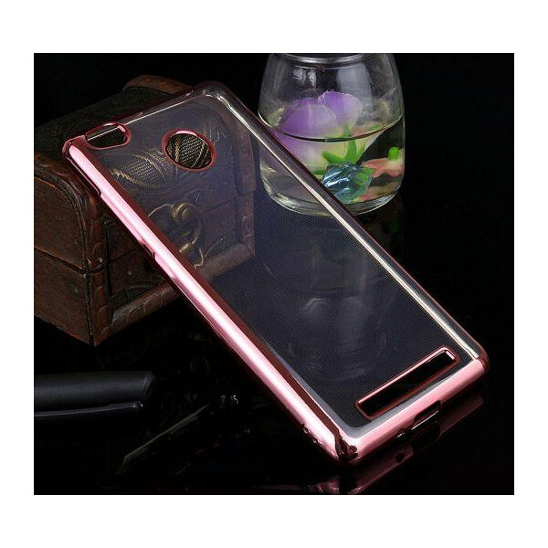 

Прозрачный силиконовый чехол для Xiaomi Redmi 3 Pro / Redmi 3s с глянцевой окантовкой