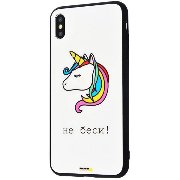 

TPU+Glass чехол Mad series для Apple iPhone X (5.8") / XS (5.8")