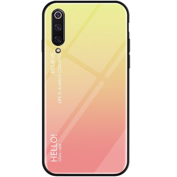 

TPU+Glass чехол Gradient HELLO для Xiaomi Mi 9