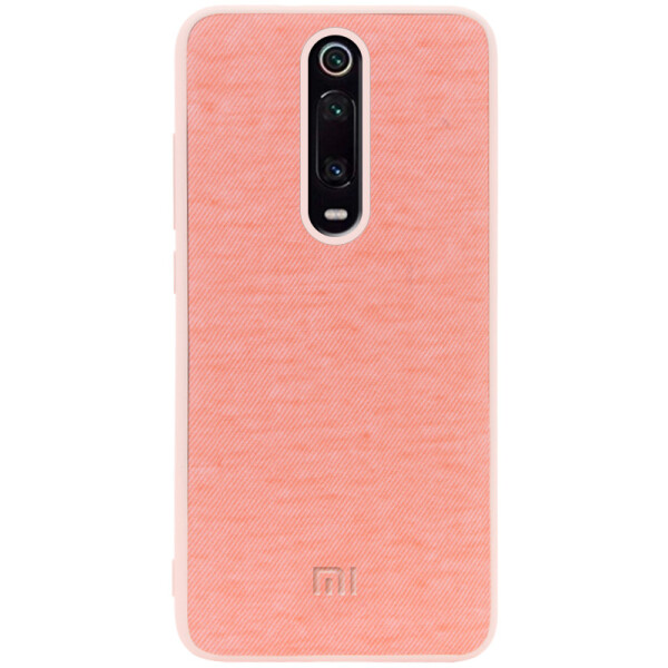 

TPU чехол Textile Logo для Xiaomi Redmi K20 / K20 Pro / Mi9T / Mi9T Pro