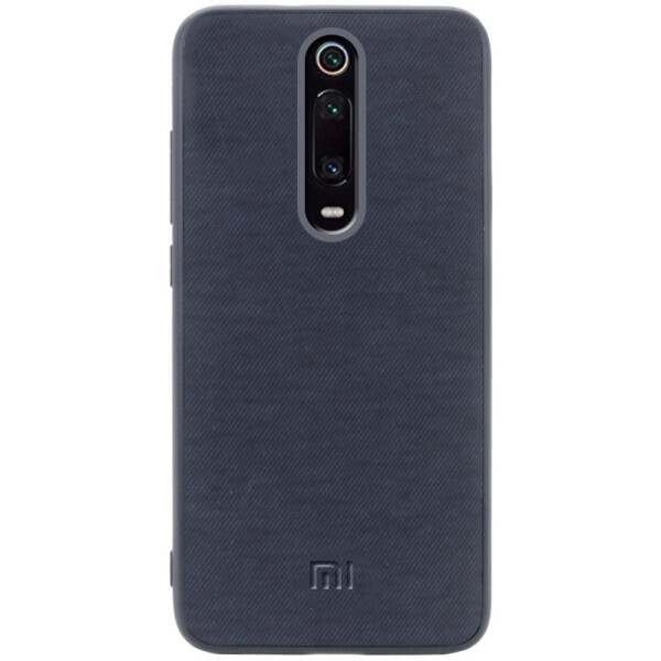 

TPU чехол Textile Logo для Xiaomi Redmi K20 / K20 Pro / Mi9T / Mi9T Pro